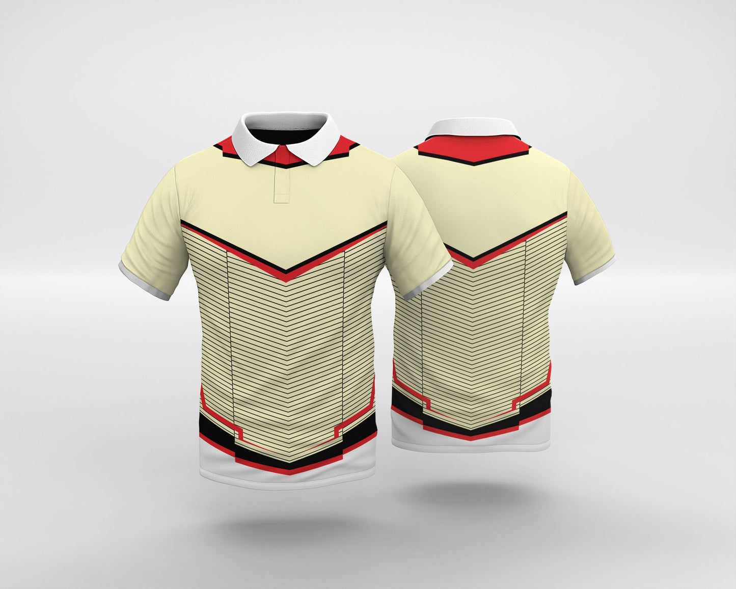 Creamy Row Sports Jersey