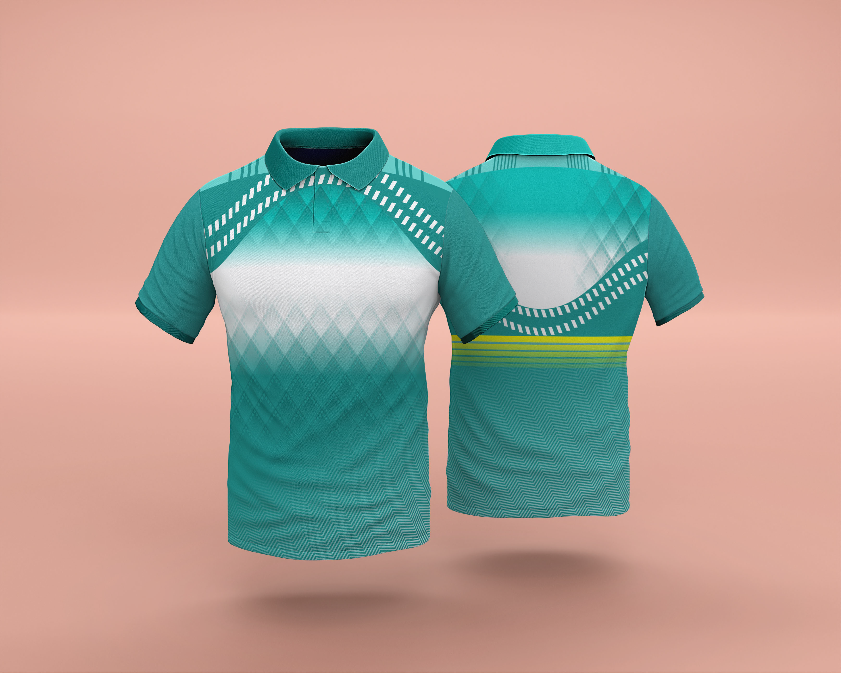 Aqua Arrow Sports Jersey